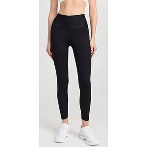 Year of Ours Ribbed 7/8 Leggings Black-sz Large